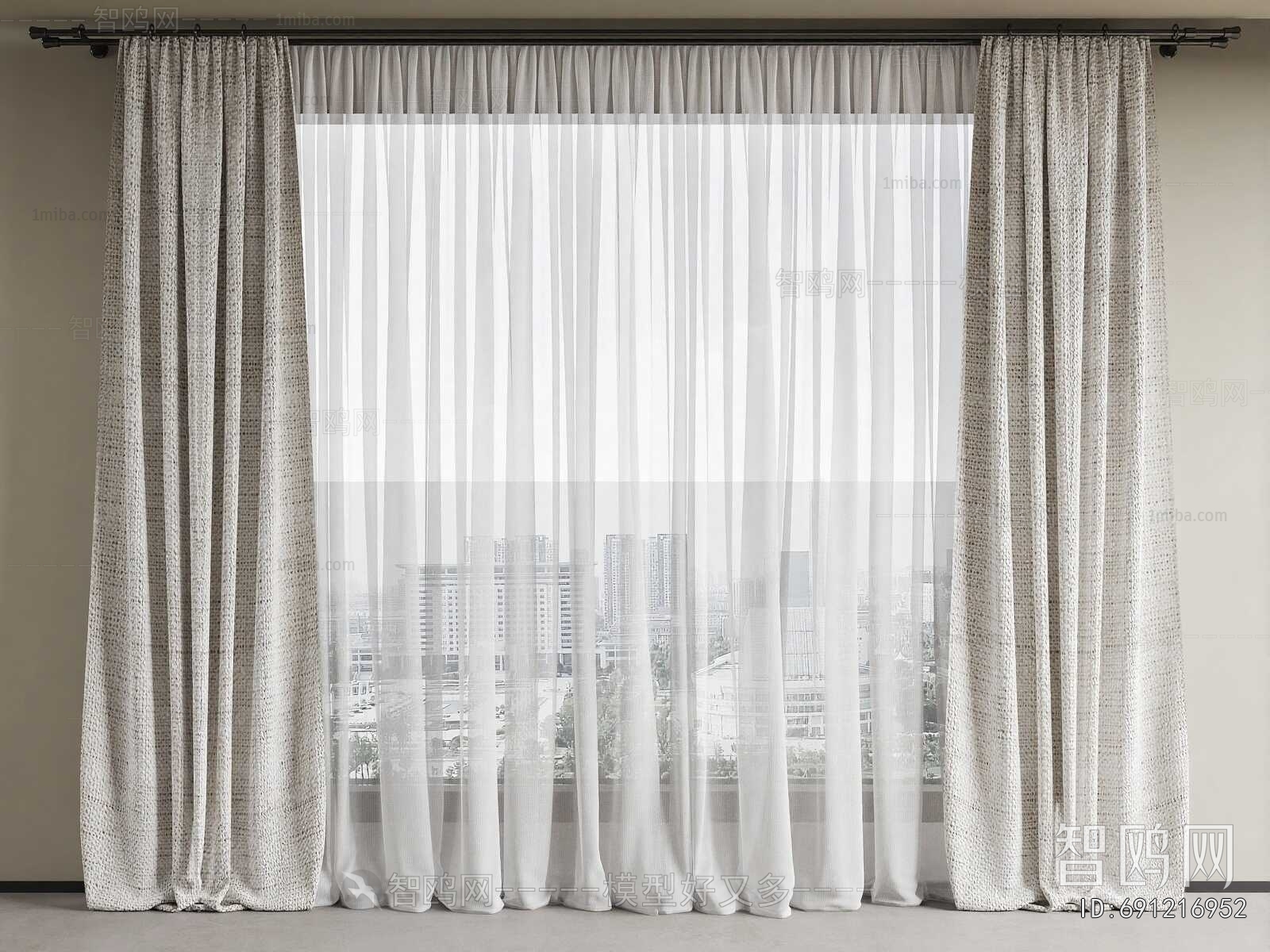 Modern The Curtain