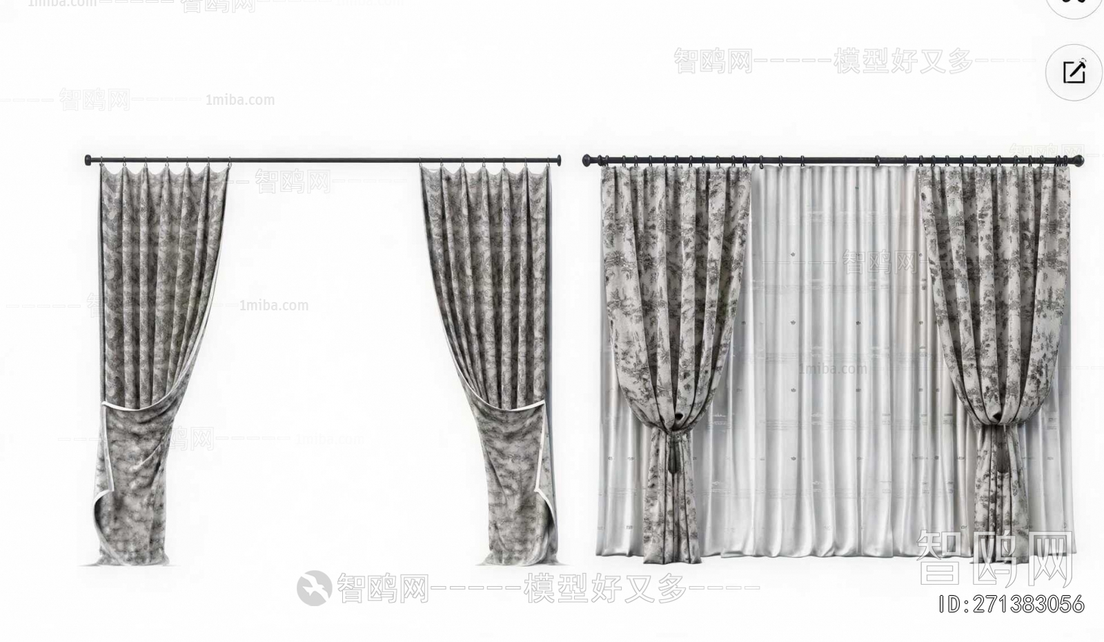 French Style The Curtain