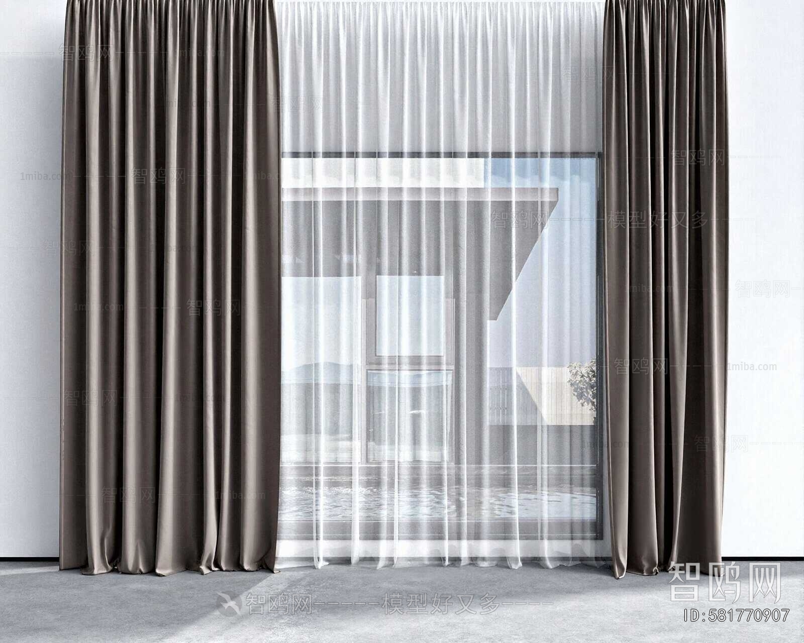 Modern The Curtain