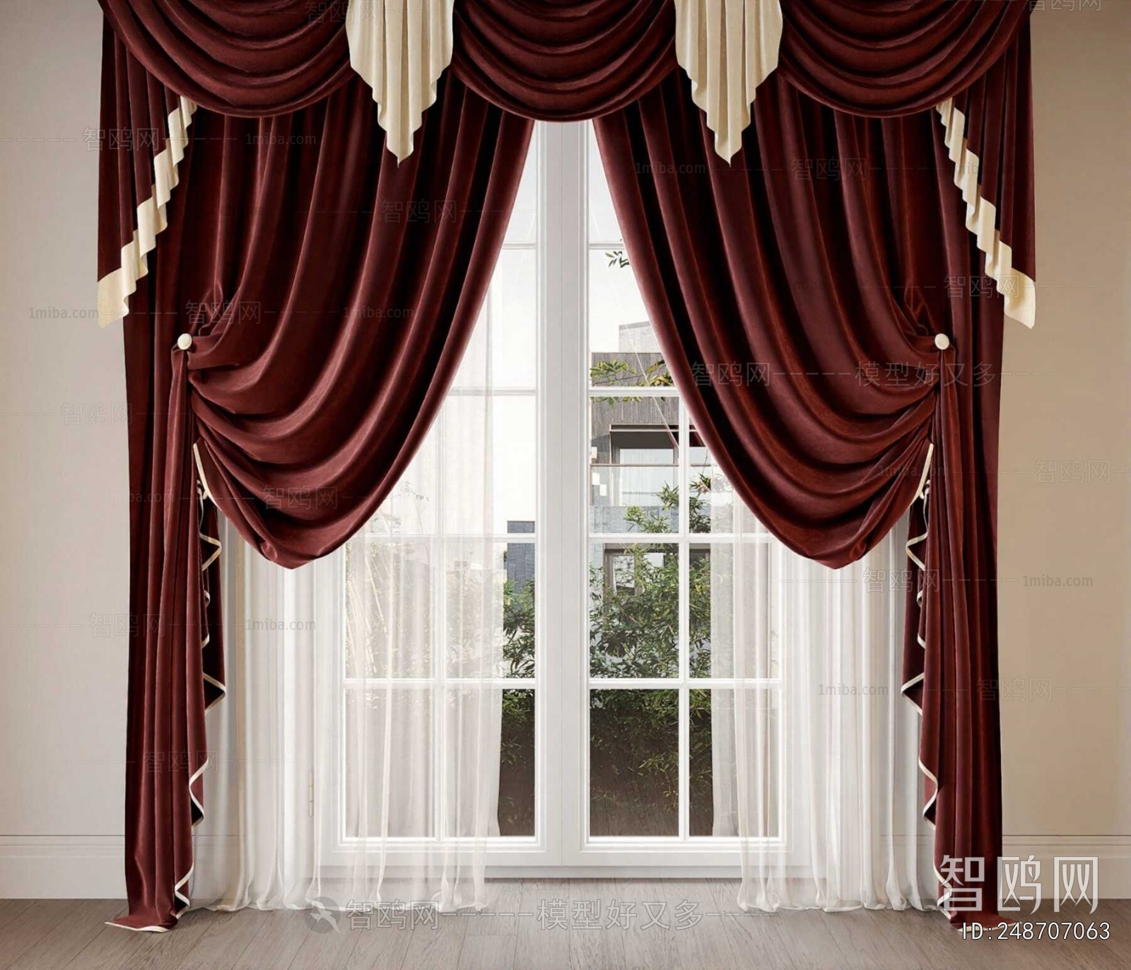French Style The Curtain
