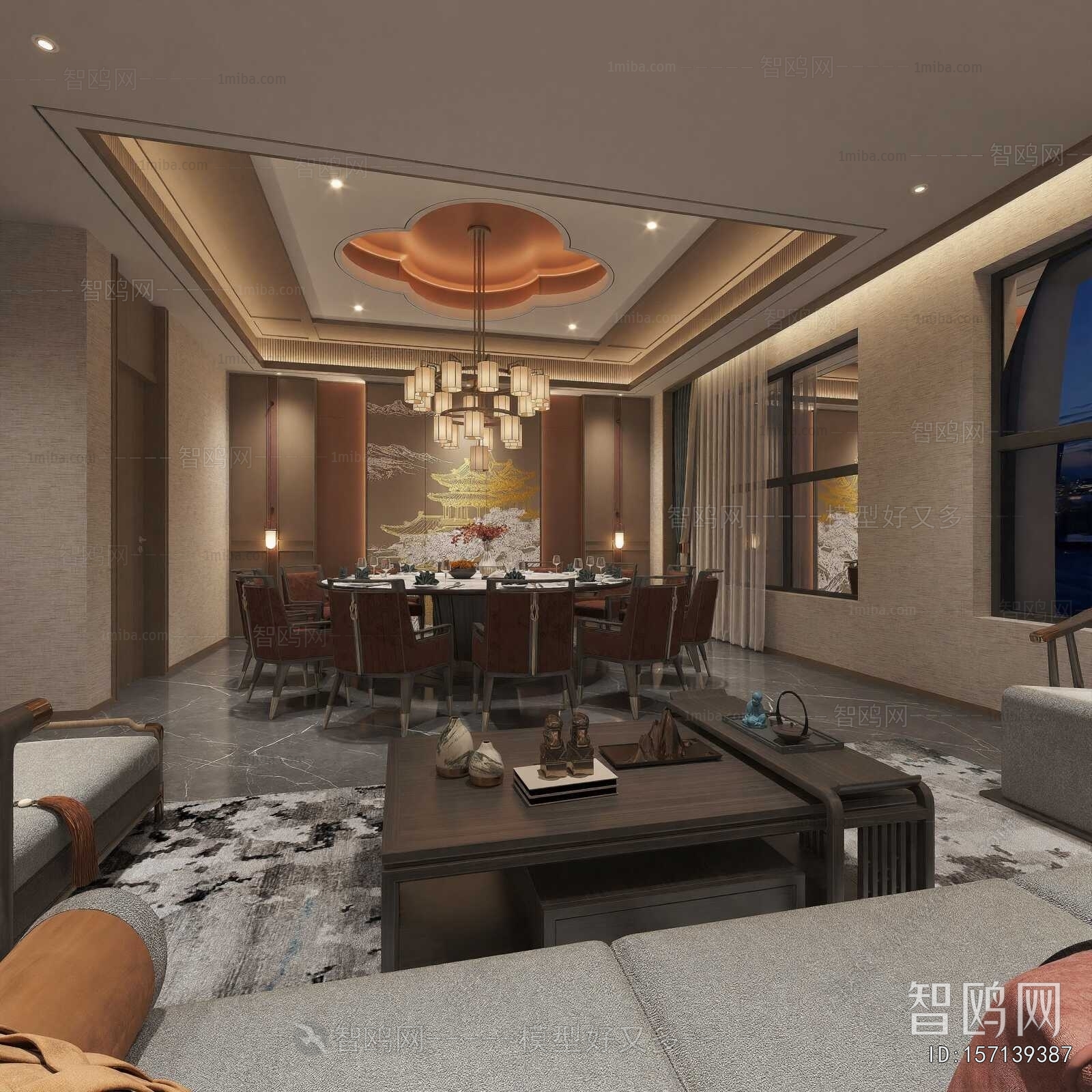 New Chinese Style Restaurant Box