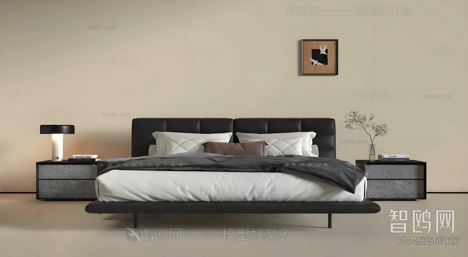 Modern Double Bed