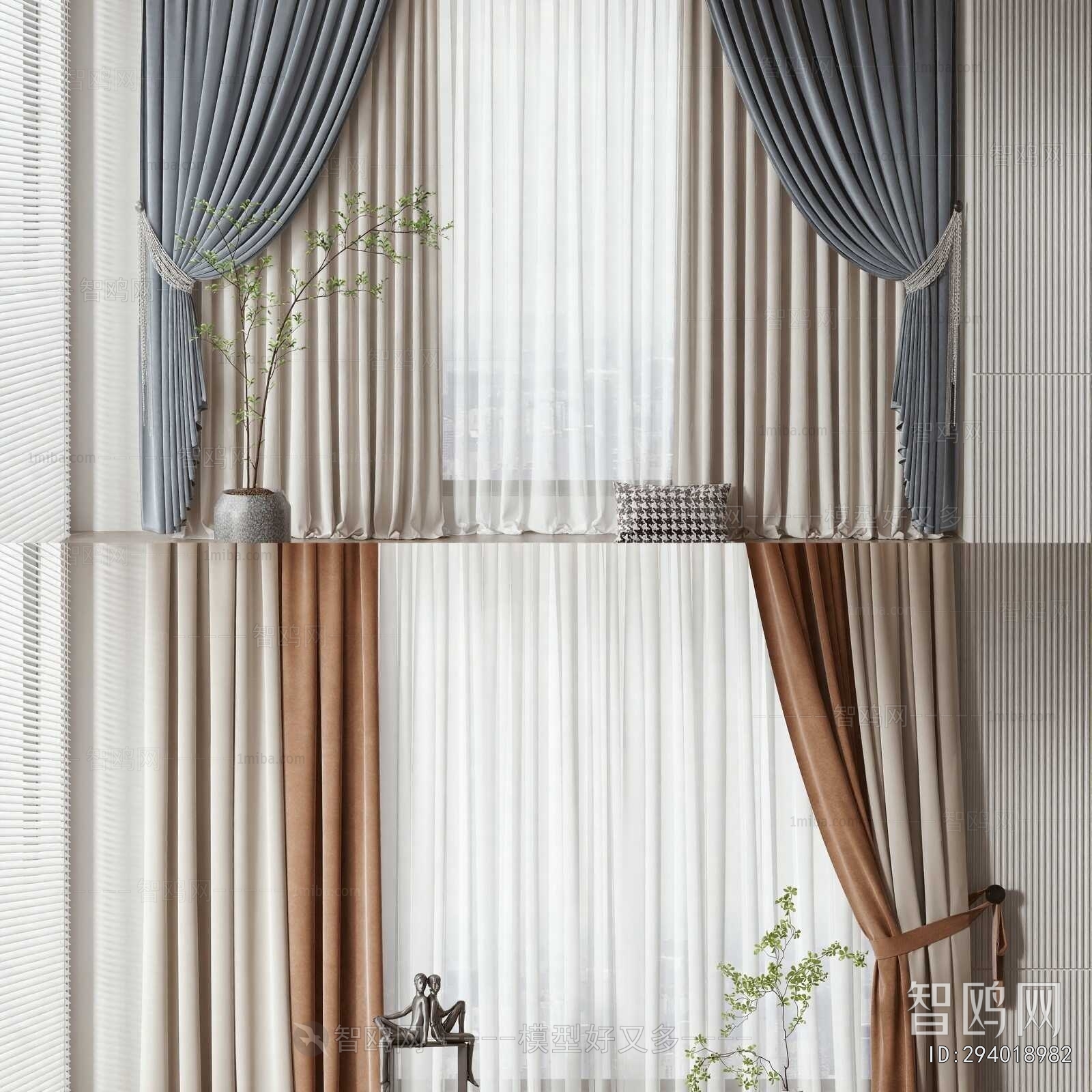 Modern The Curtain