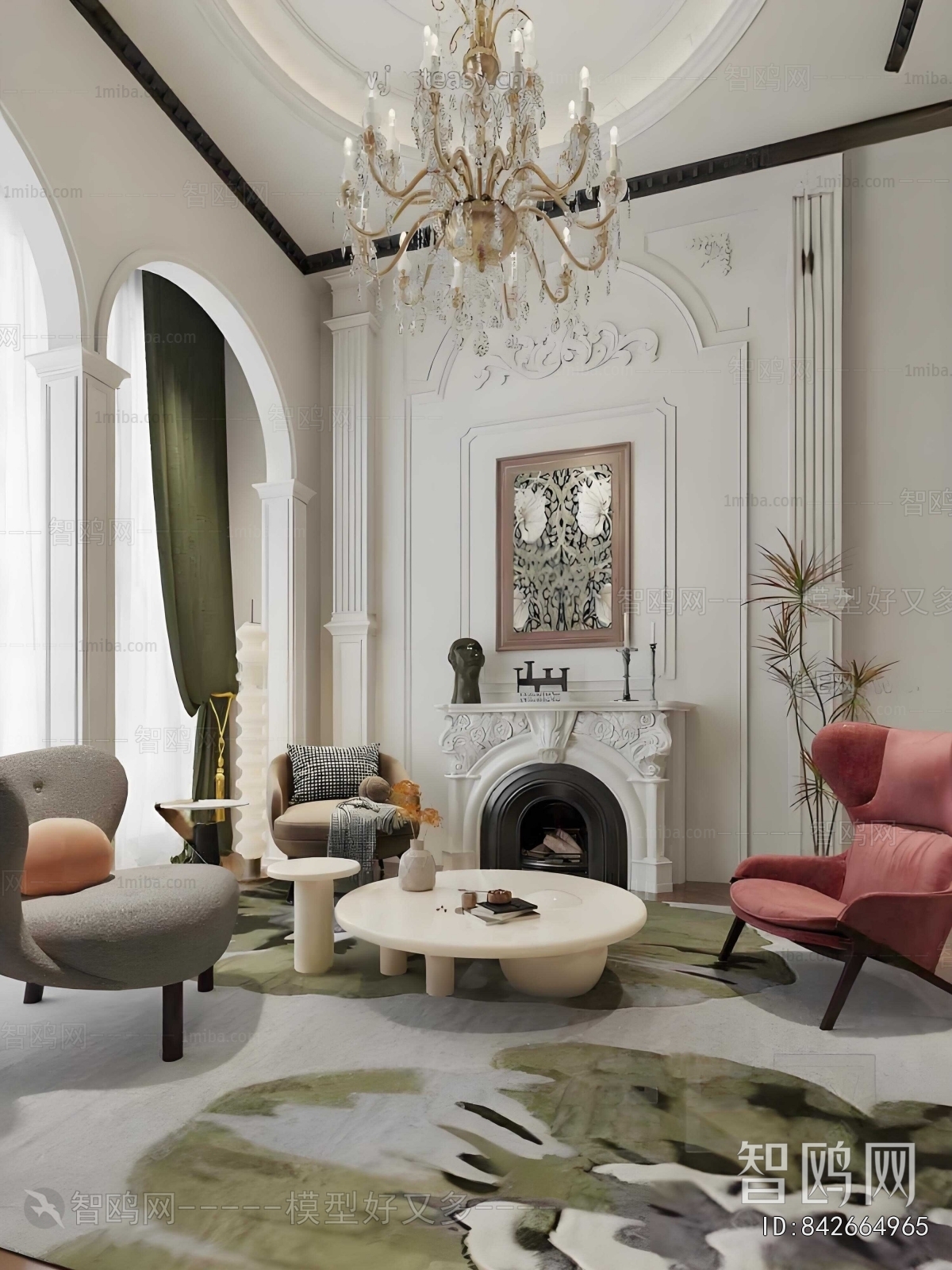 French Style A Living Room