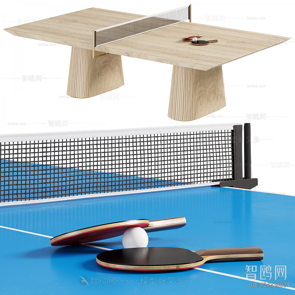 Modern Table-tennis Table