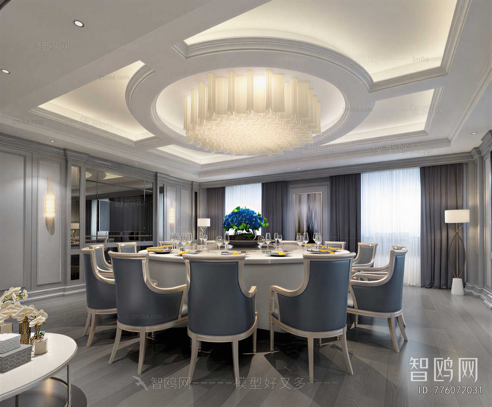 Simple European Style Restaurant Box