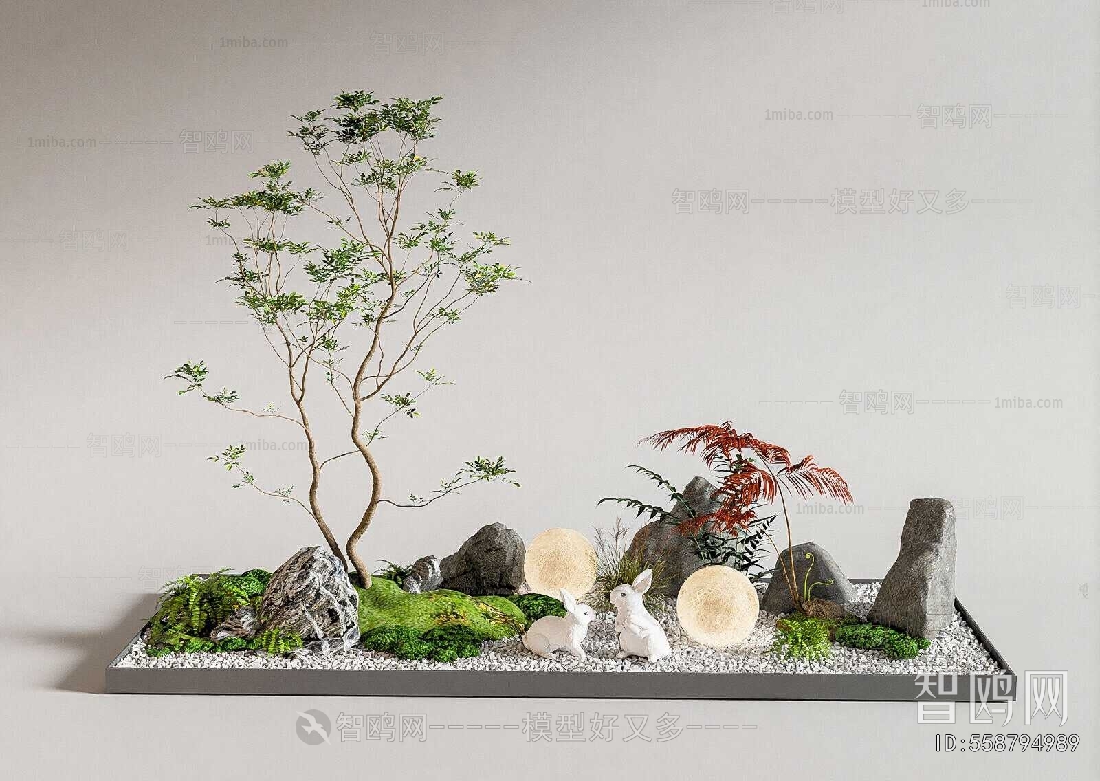 New Chinese Style Plant Landscaping