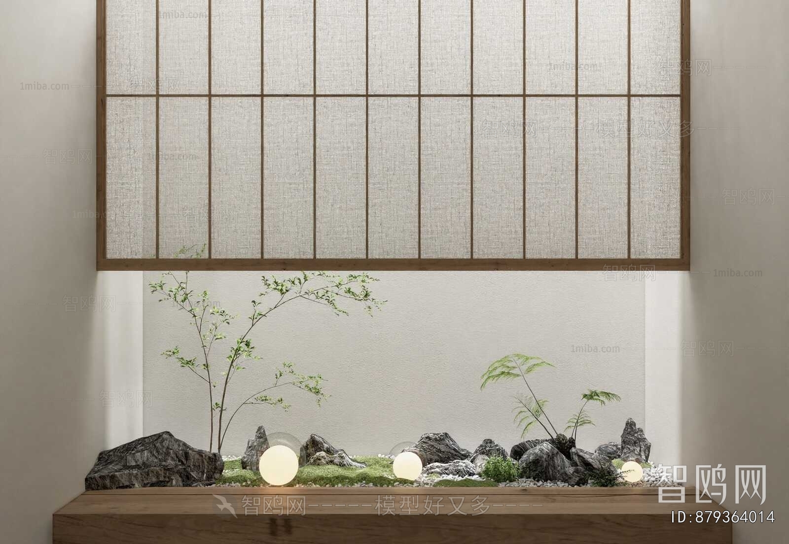 New Chinese Style Plant Landscaping