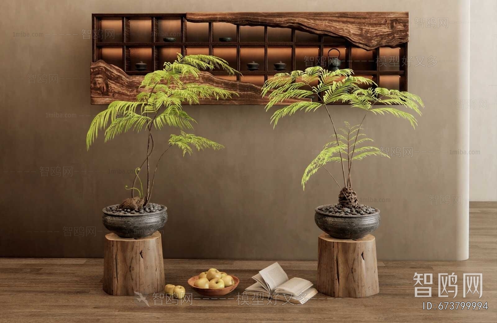 New Chinese Style Bonsai