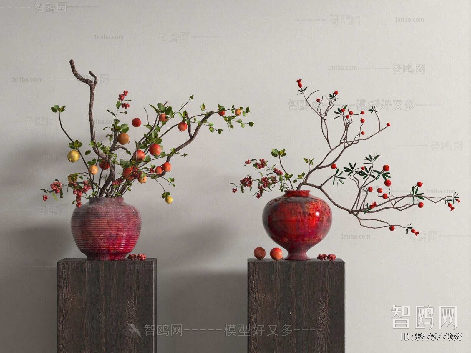 Wabi-sabi Style Flower Arrangement