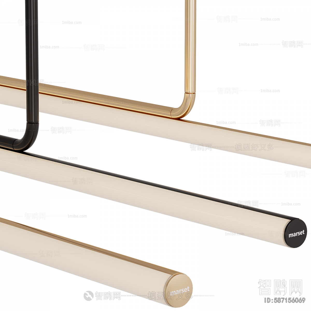 Modern Long Chandelier