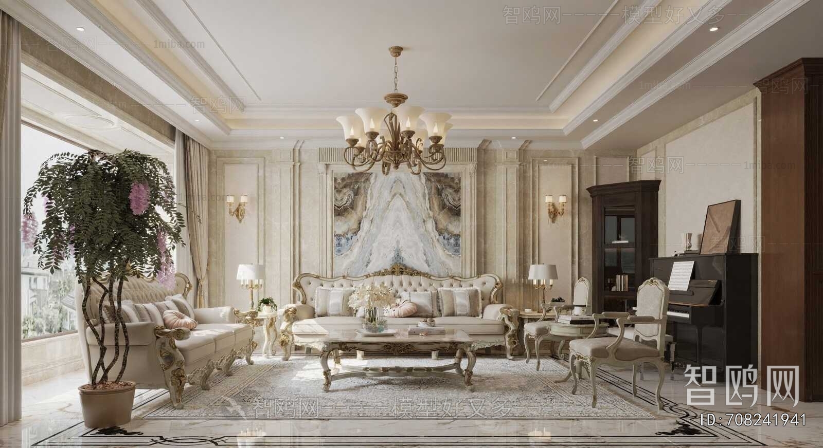 European Style A Living Room