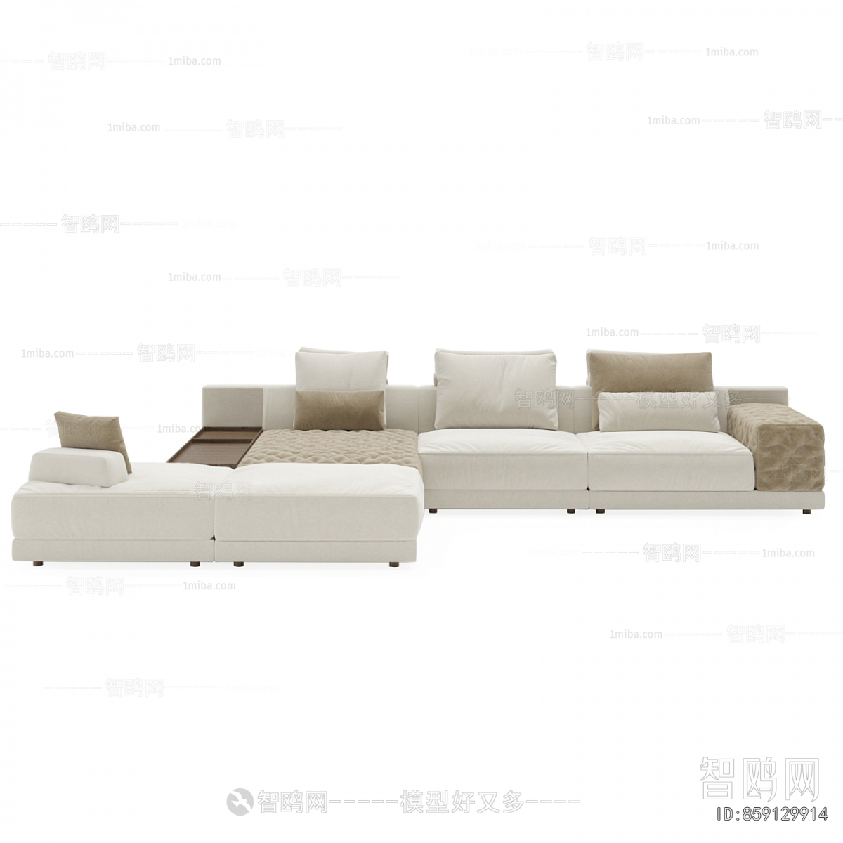 Modern Multi Person Sofa