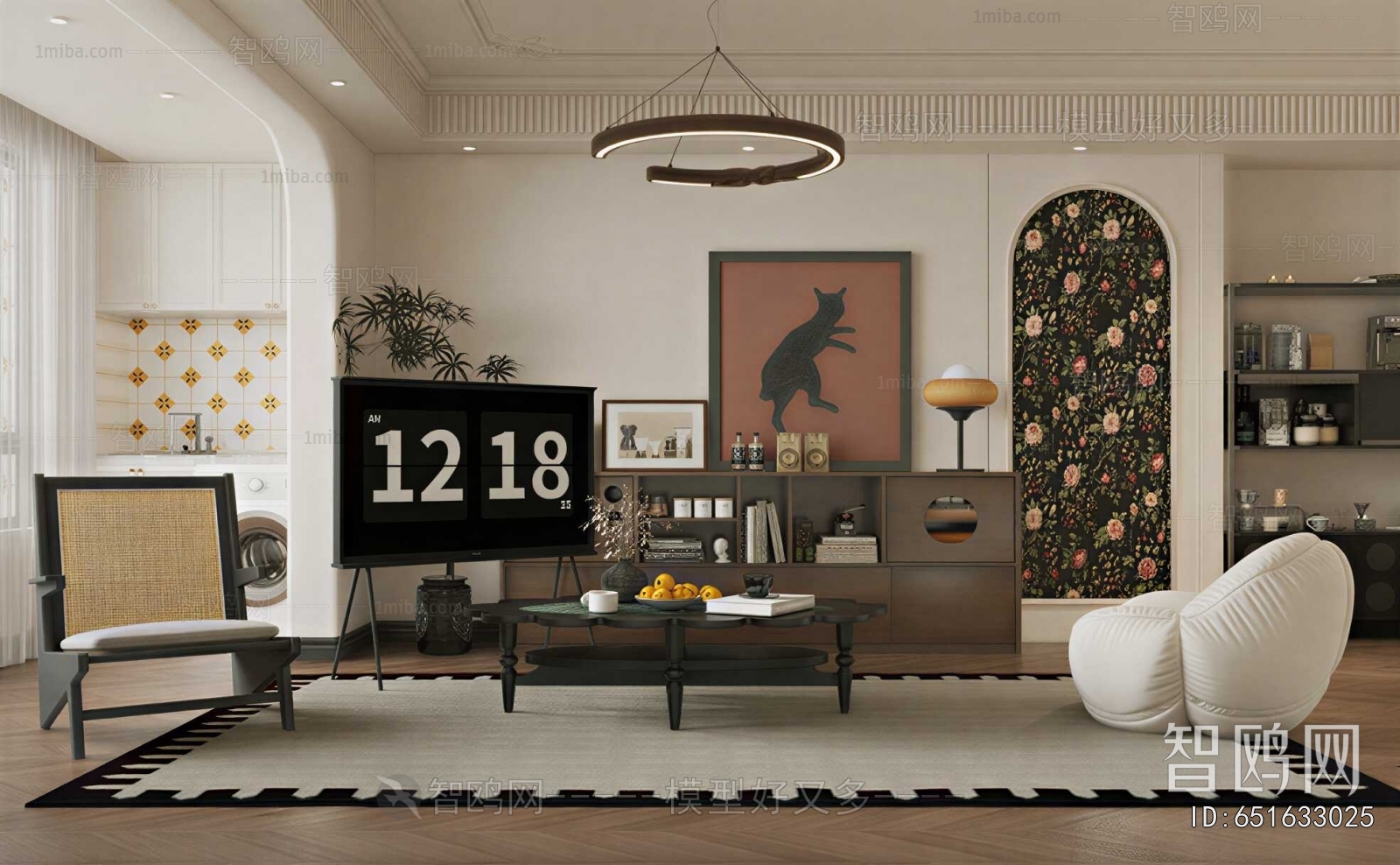 French Style A Living Room