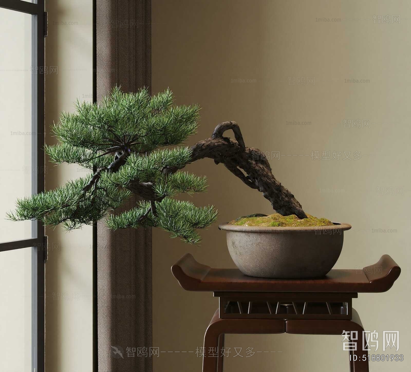 New Chinese Style Bonsai