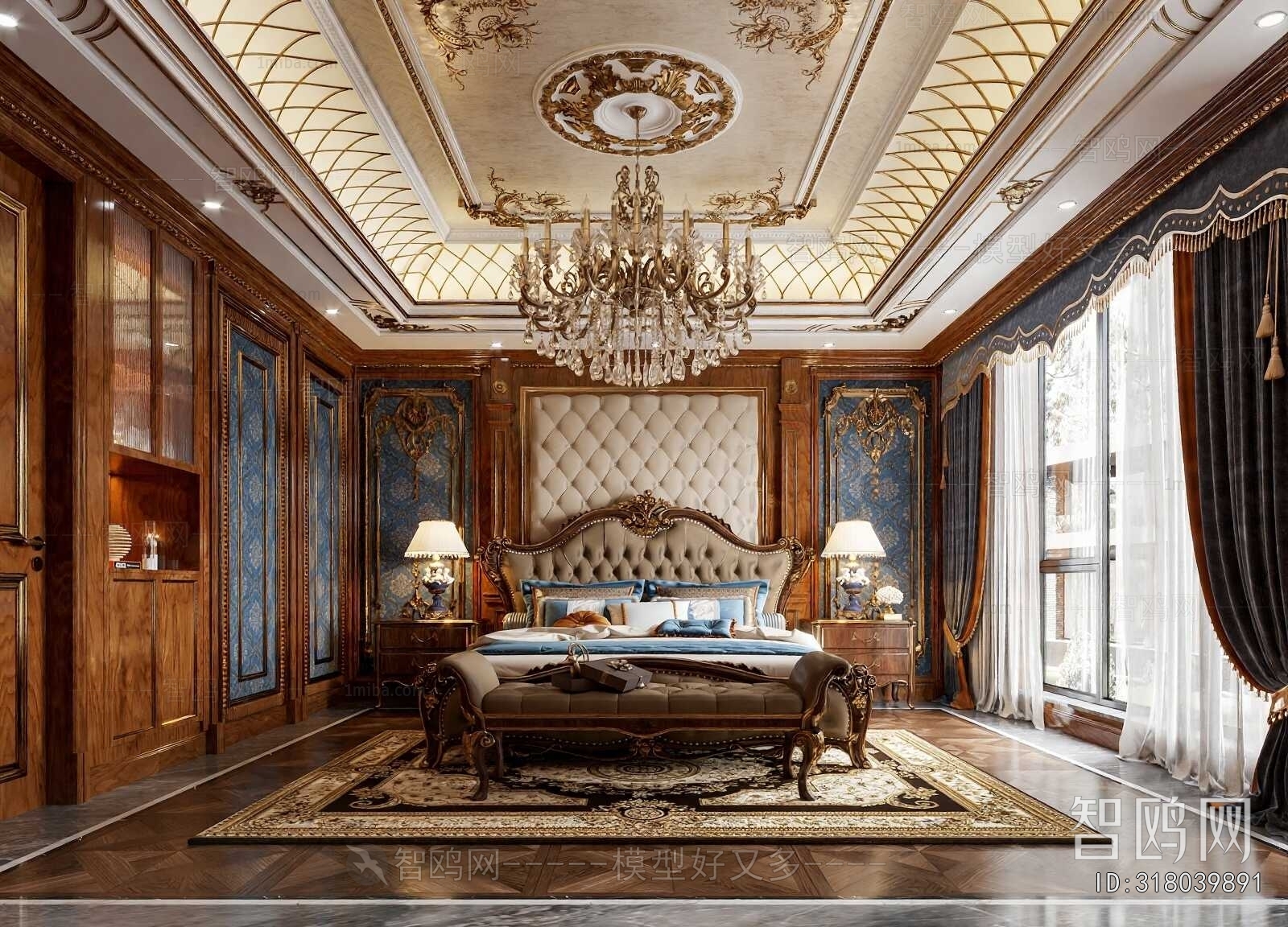 European Style Bedroom