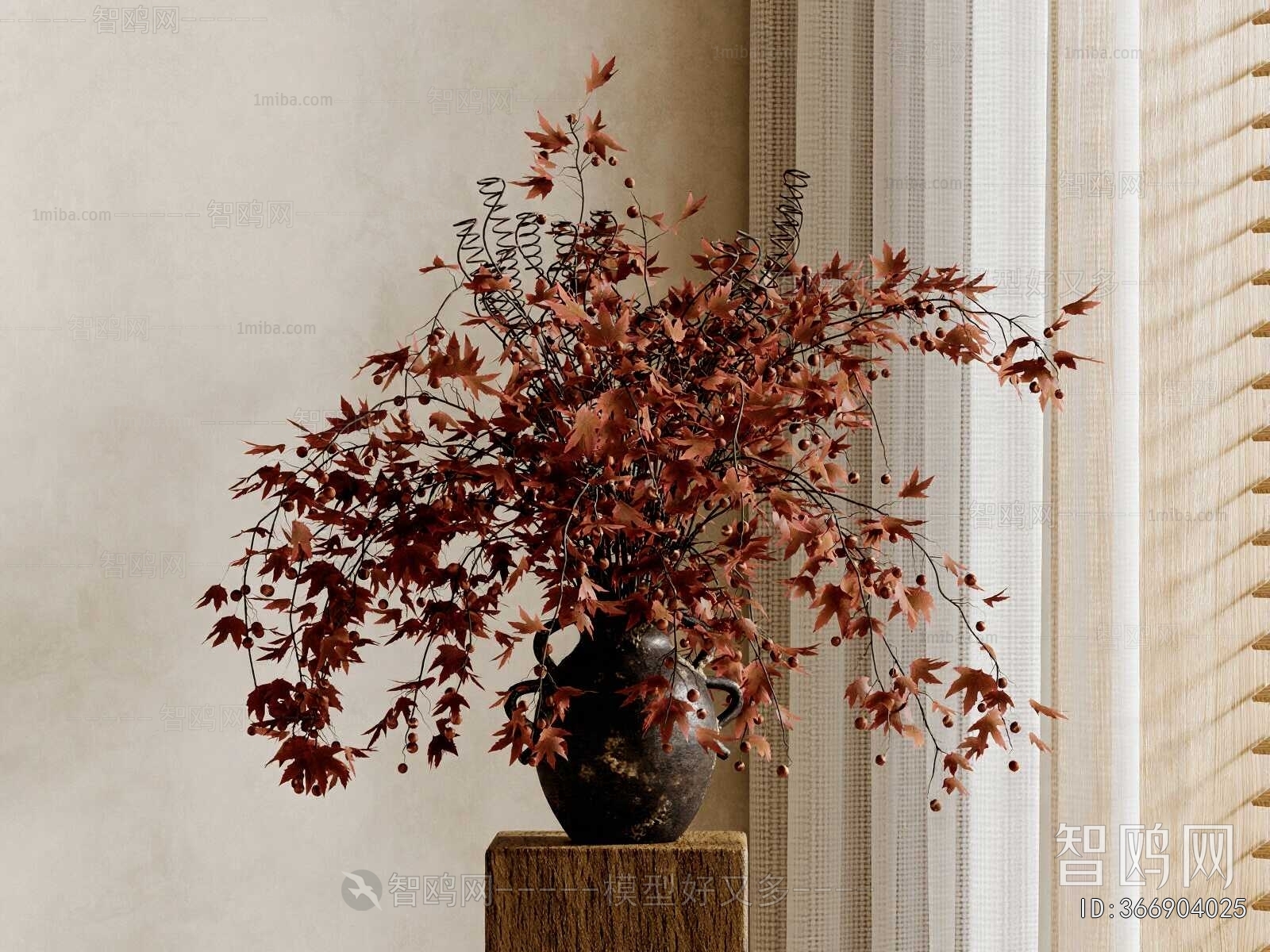 Wabi-sabi Style Dried Branch