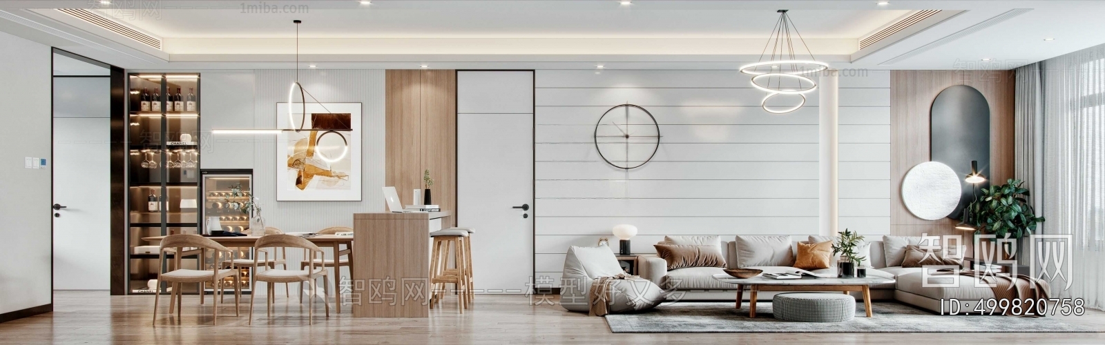 Nordic Style A Living Room