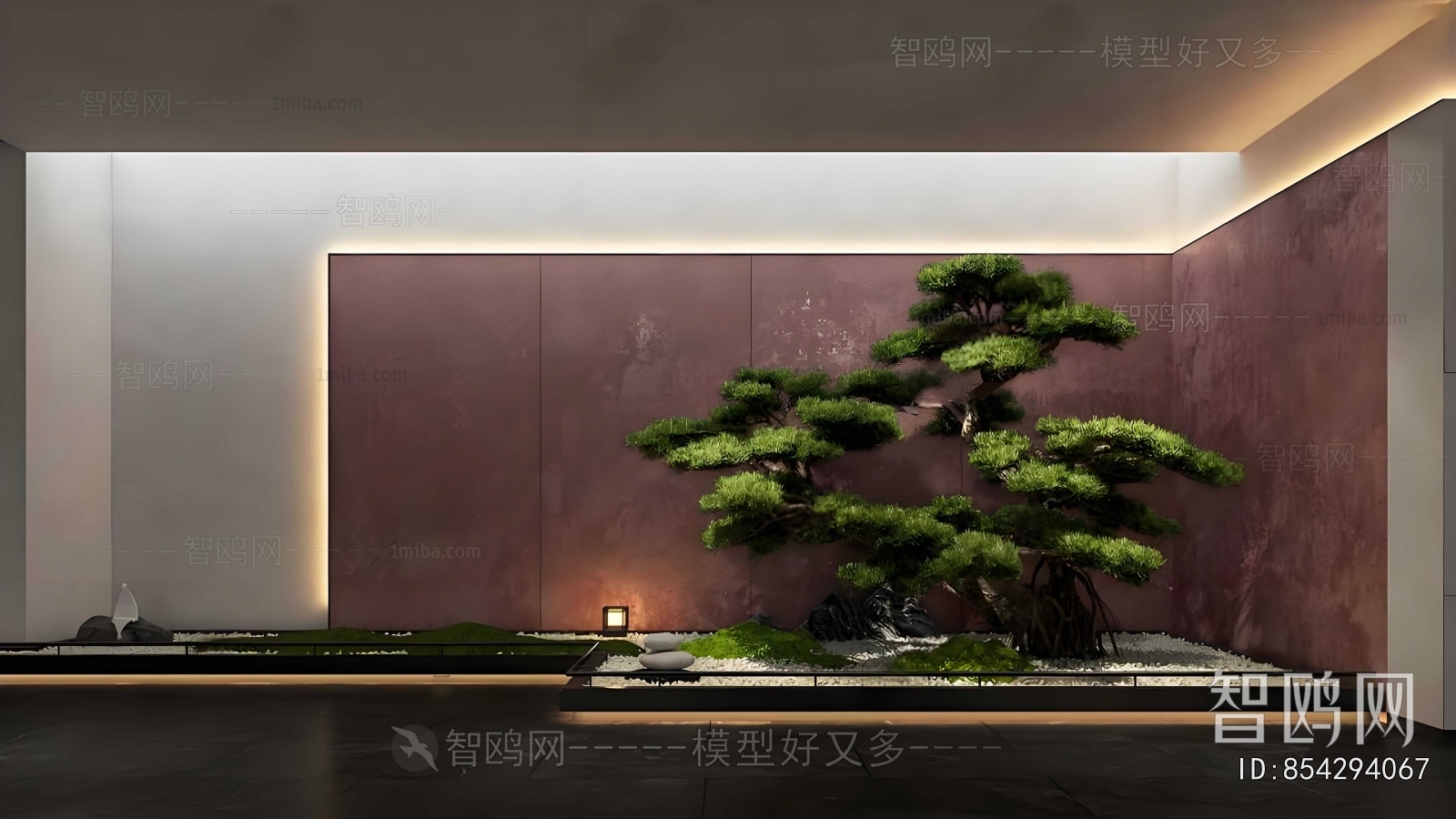 New Chinese Style Plant Landscaping