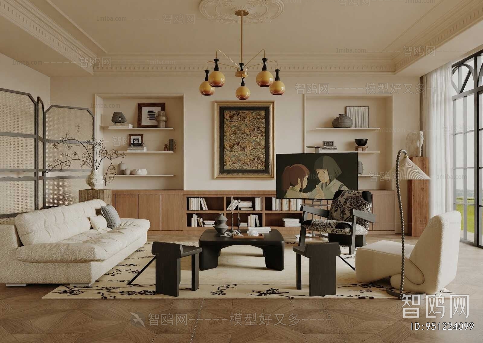 French Style A Living Room