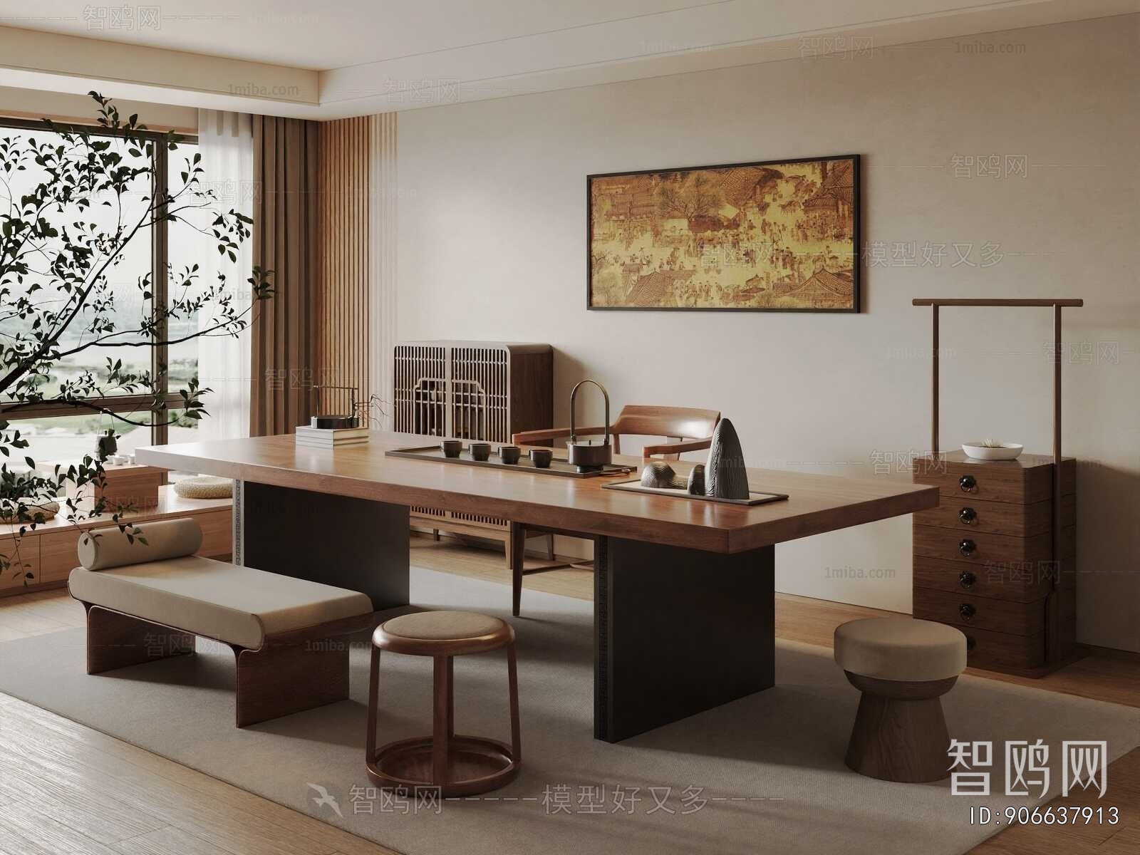 New Chinese Style Tea Tables And Chairs