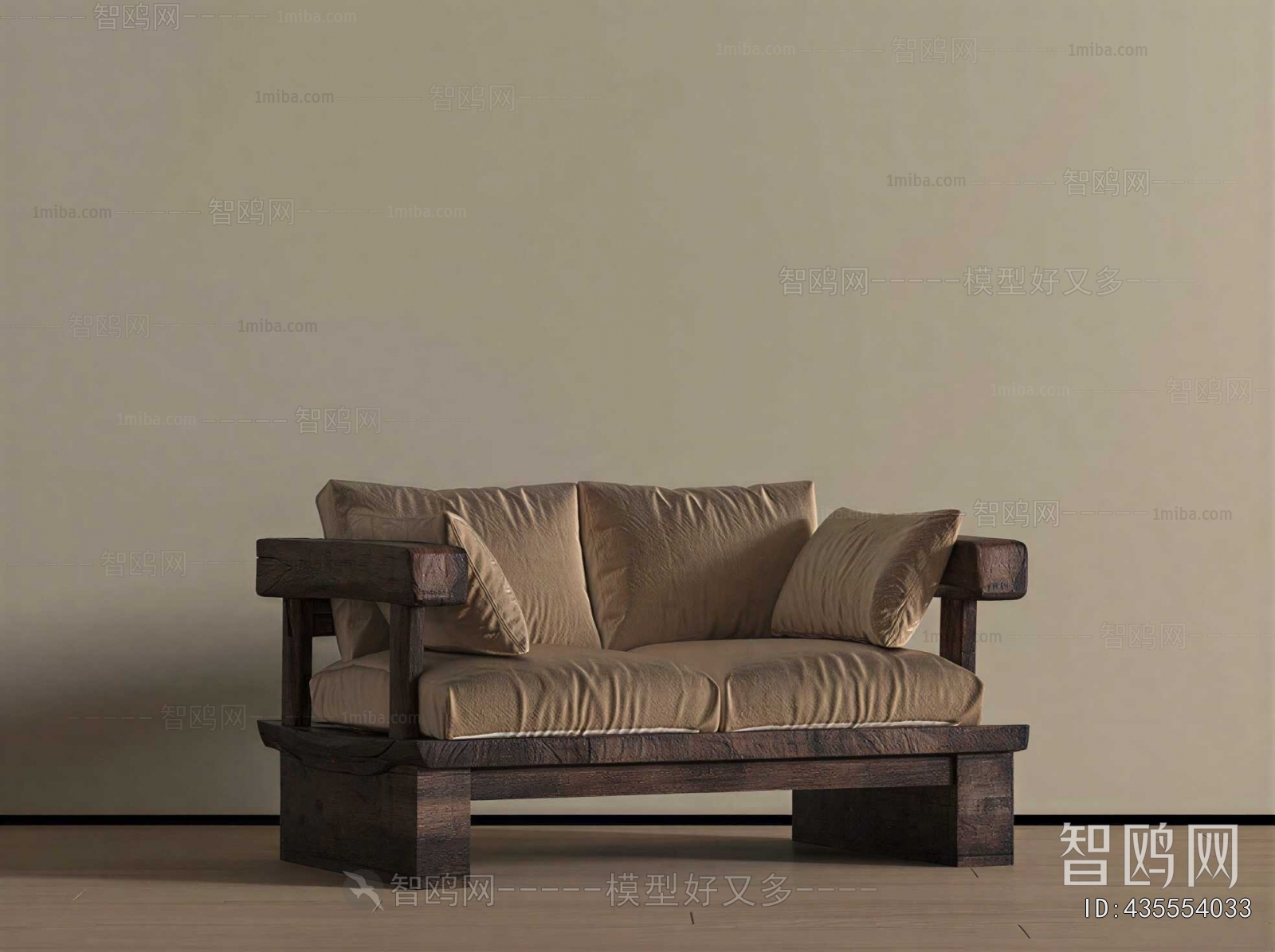 Wabi-sabi Style A Sofa For Two