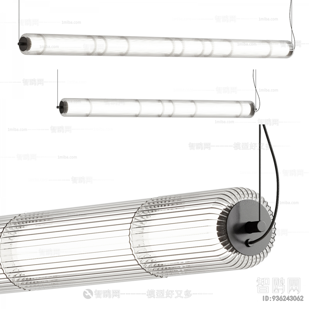 Modern Long Chandelier