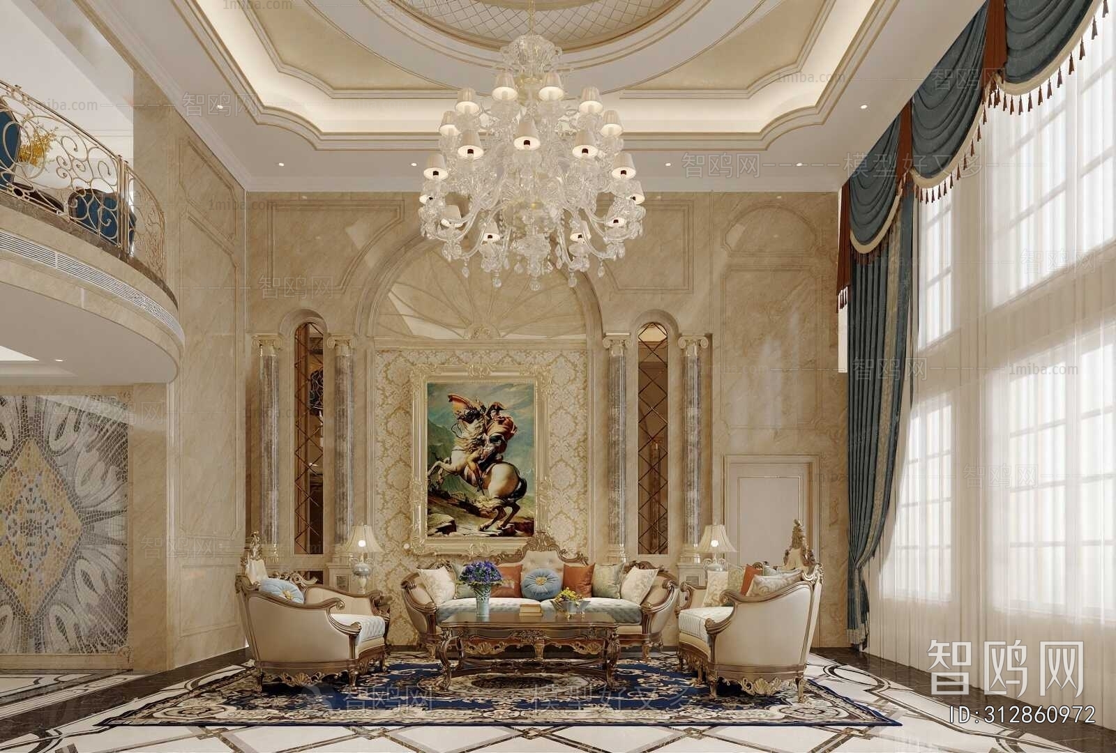 European Style A Living Room