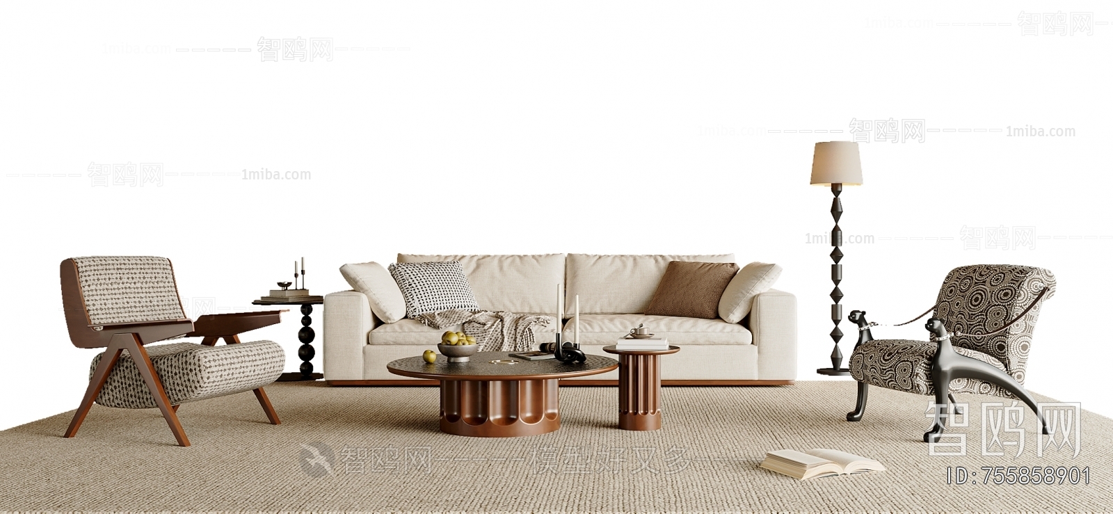 French Style Sofa Combination