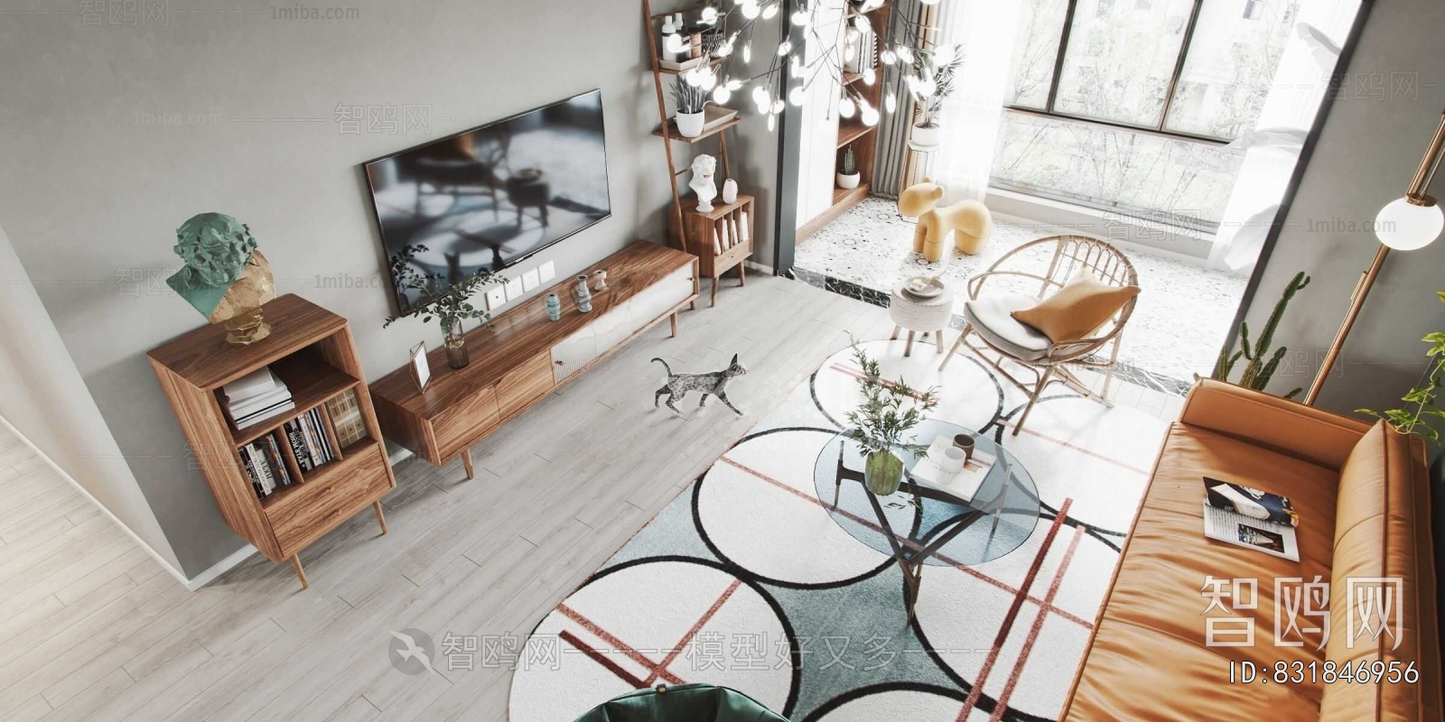 Nordic Style A Living Room