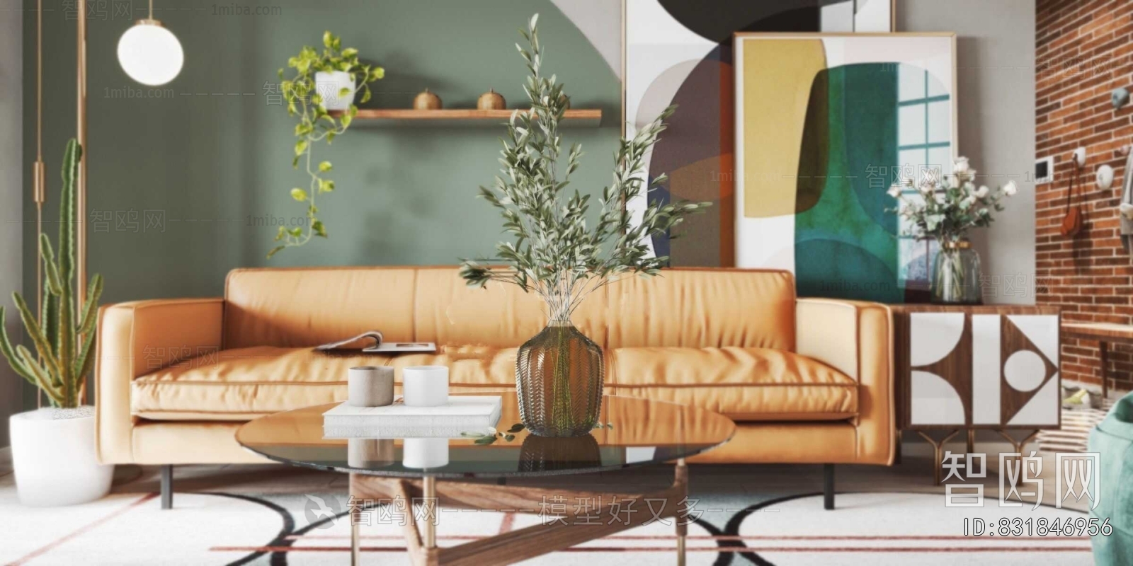 Nordic Style A Living Room