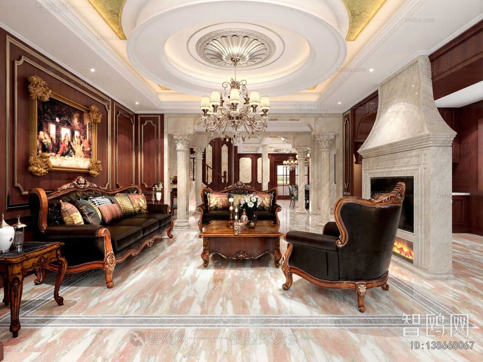 European Style A Living Room