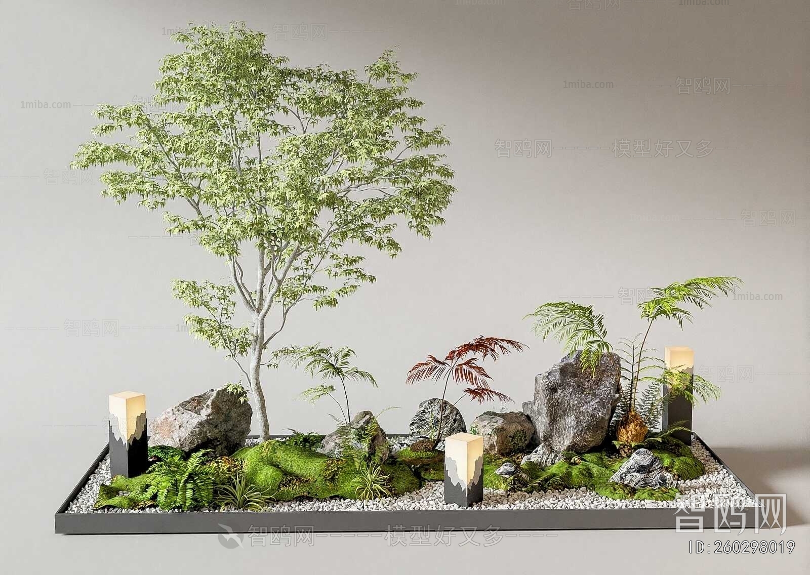 New Chinese Style Plant Landscaping