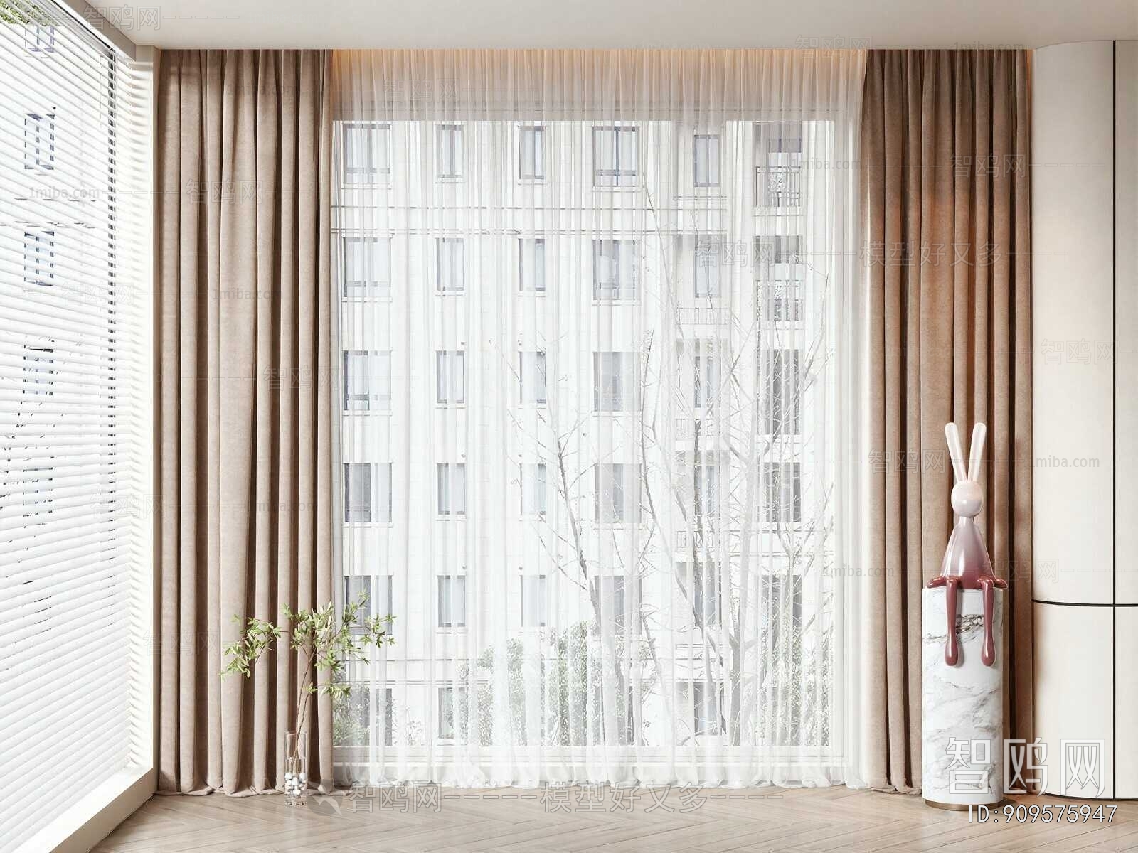 Modern The Curtain