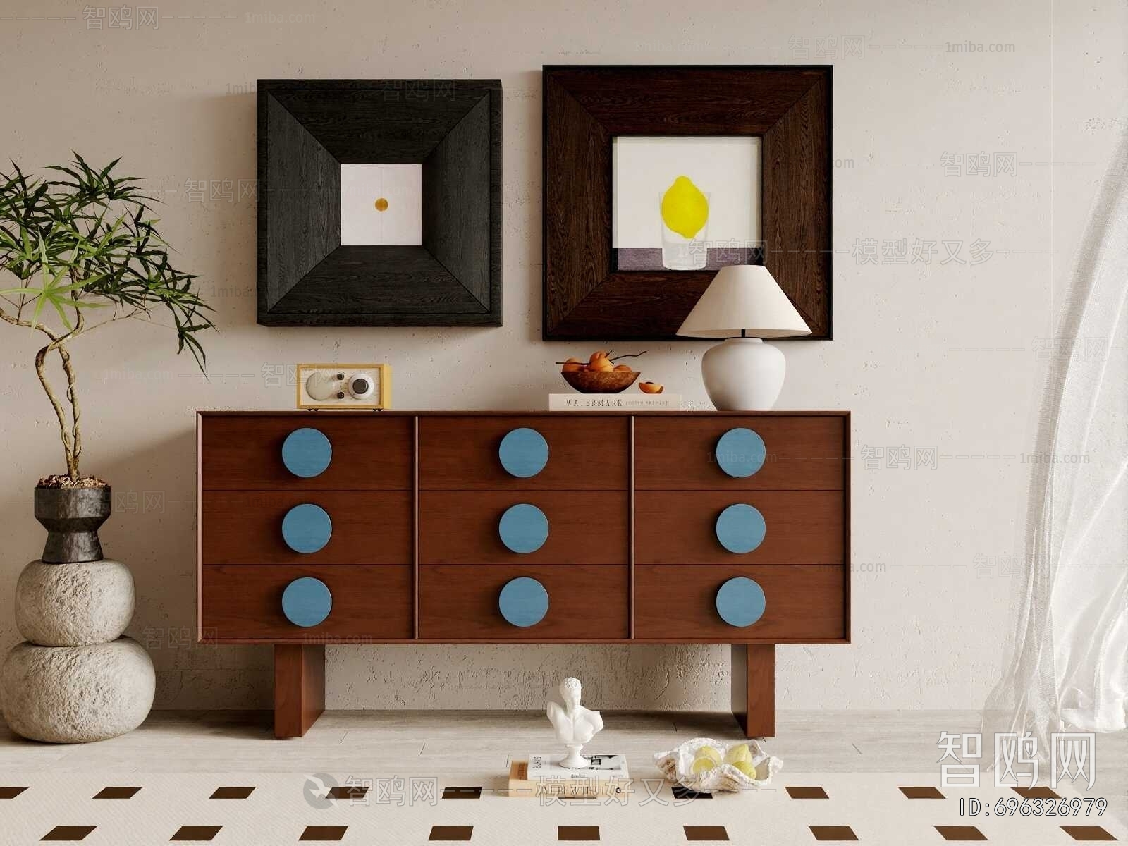 Modern Entrance Cabinet