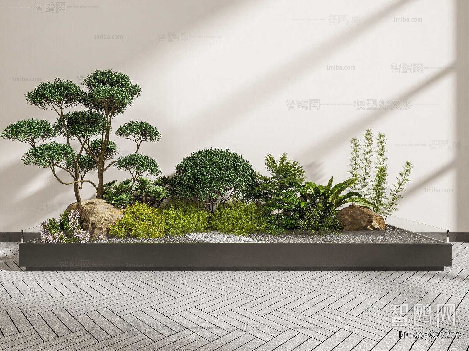 New Chinese Style Plant Landscaping