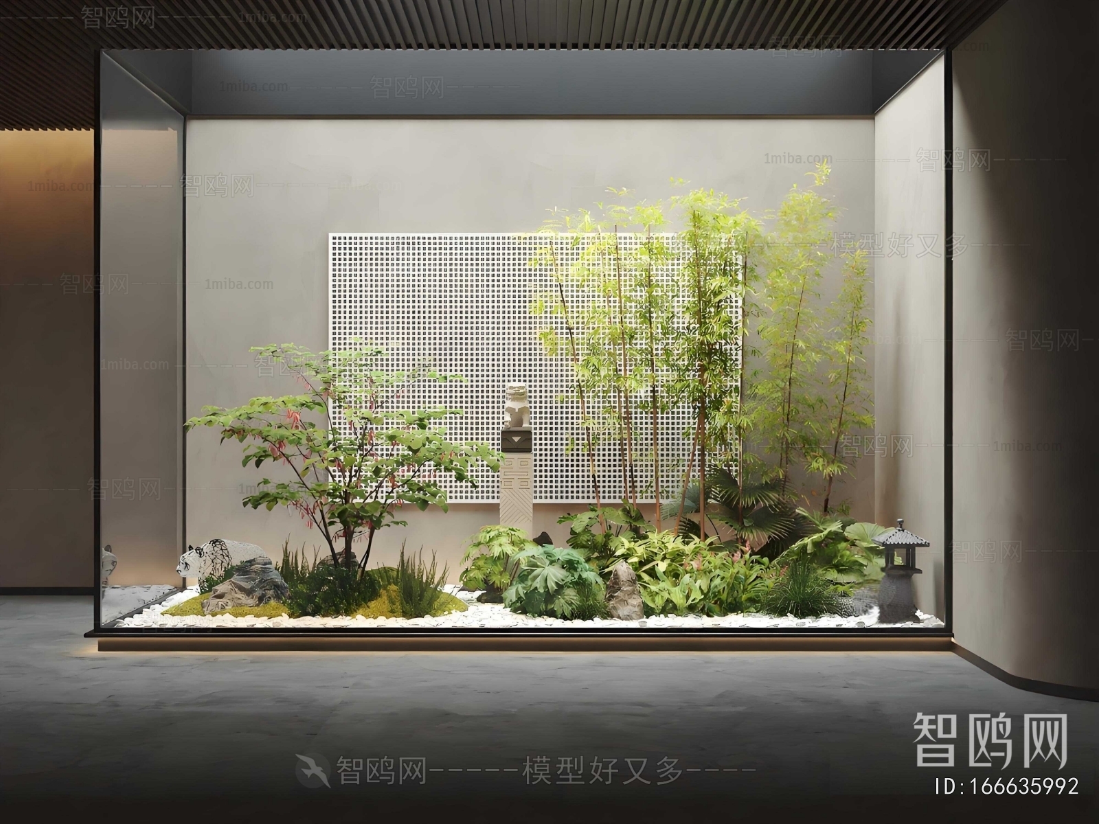 New Chinese Style Plant Landscaping