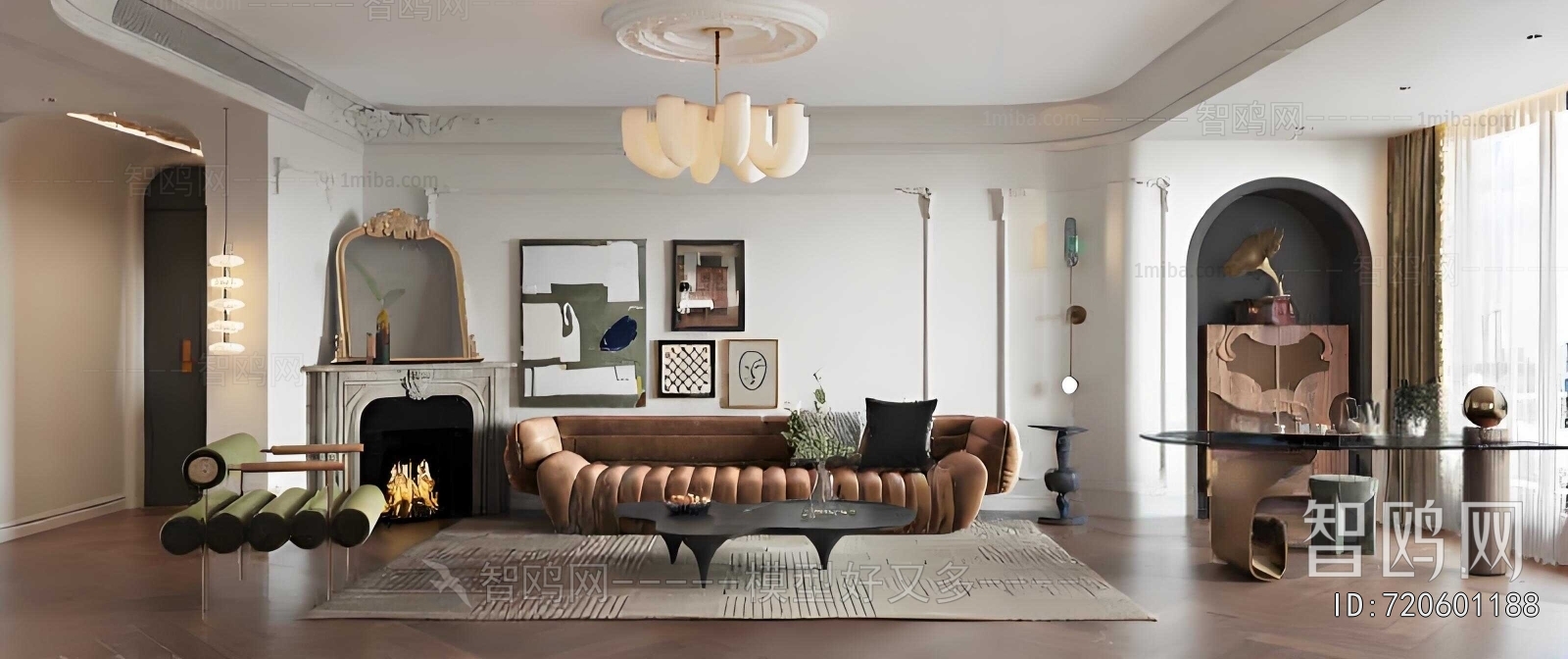 American Style A Living Room