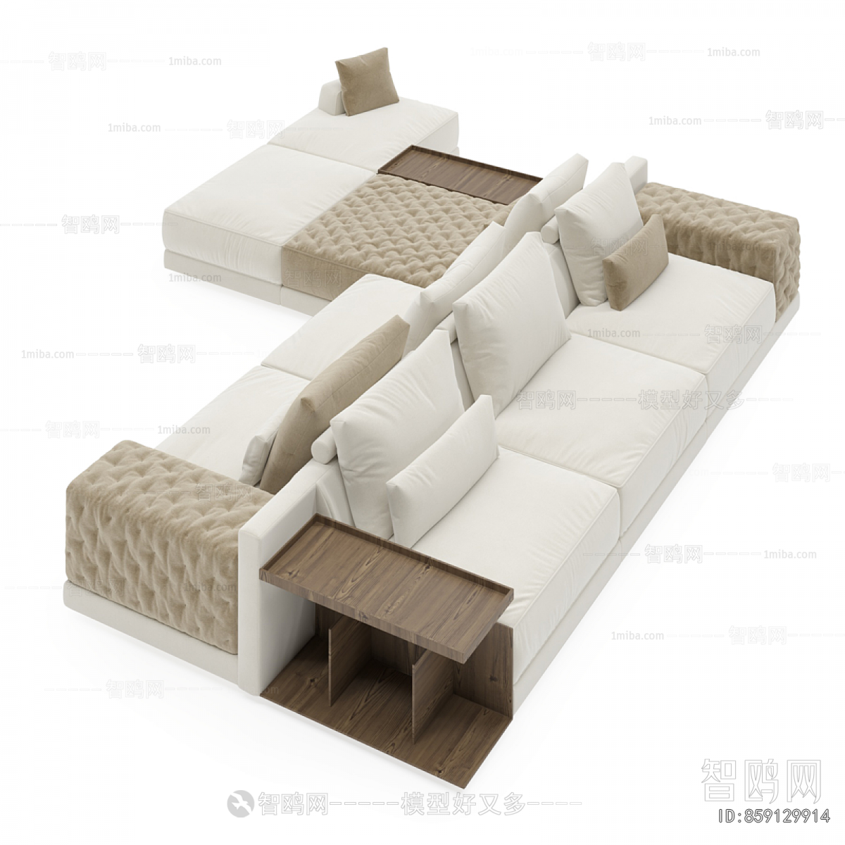 Modern Multi Person Sofa