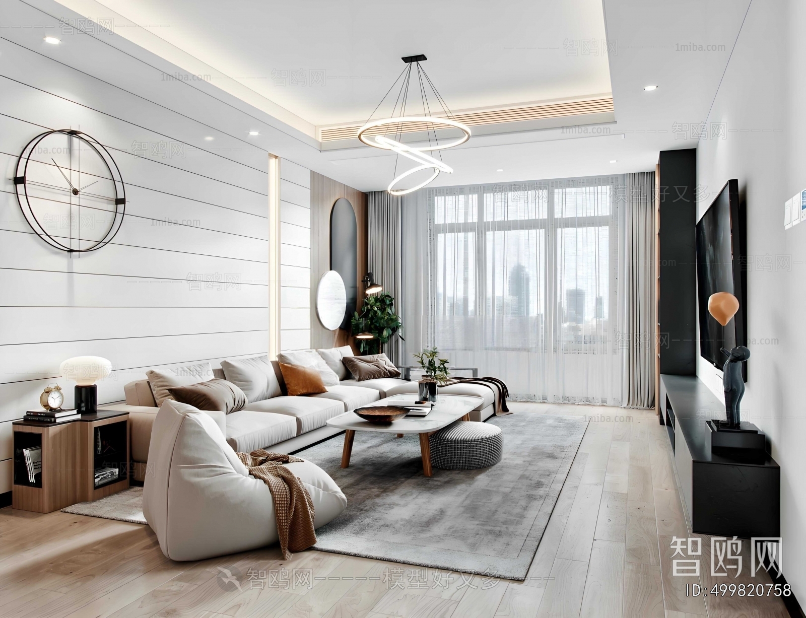 Nordic Style A Living Room