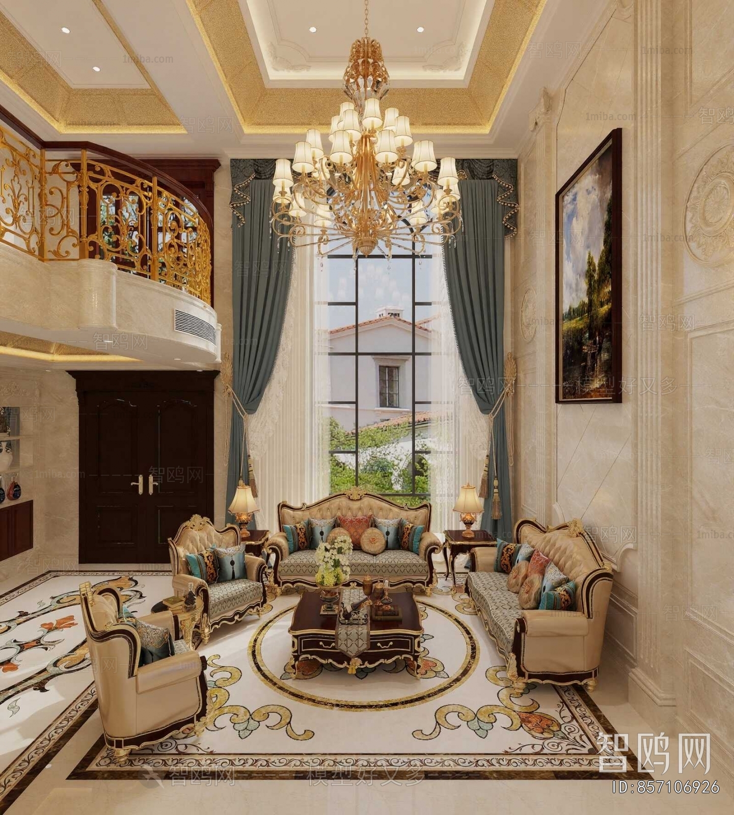 European Style A Living Room