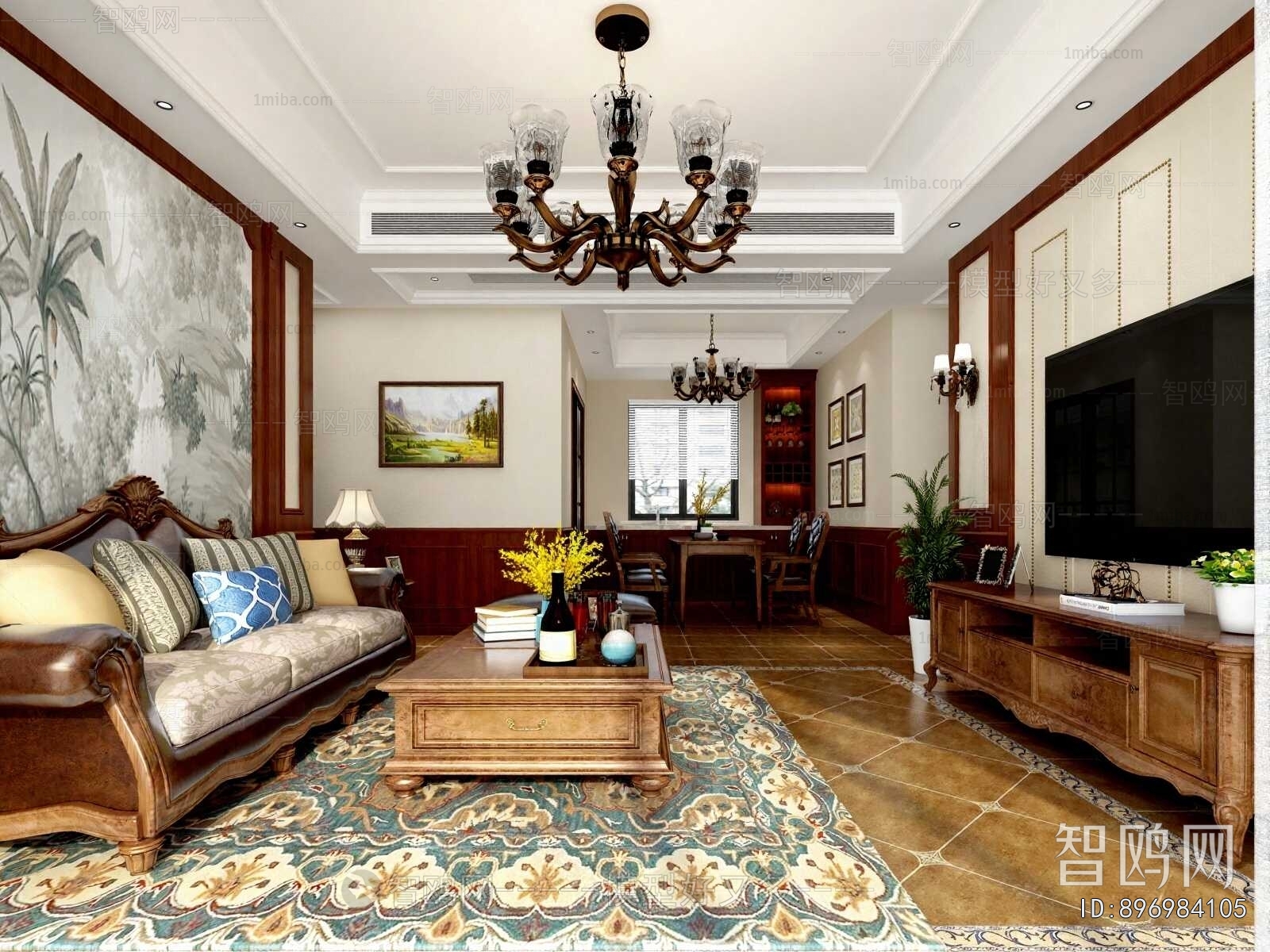 European Style A Living Room