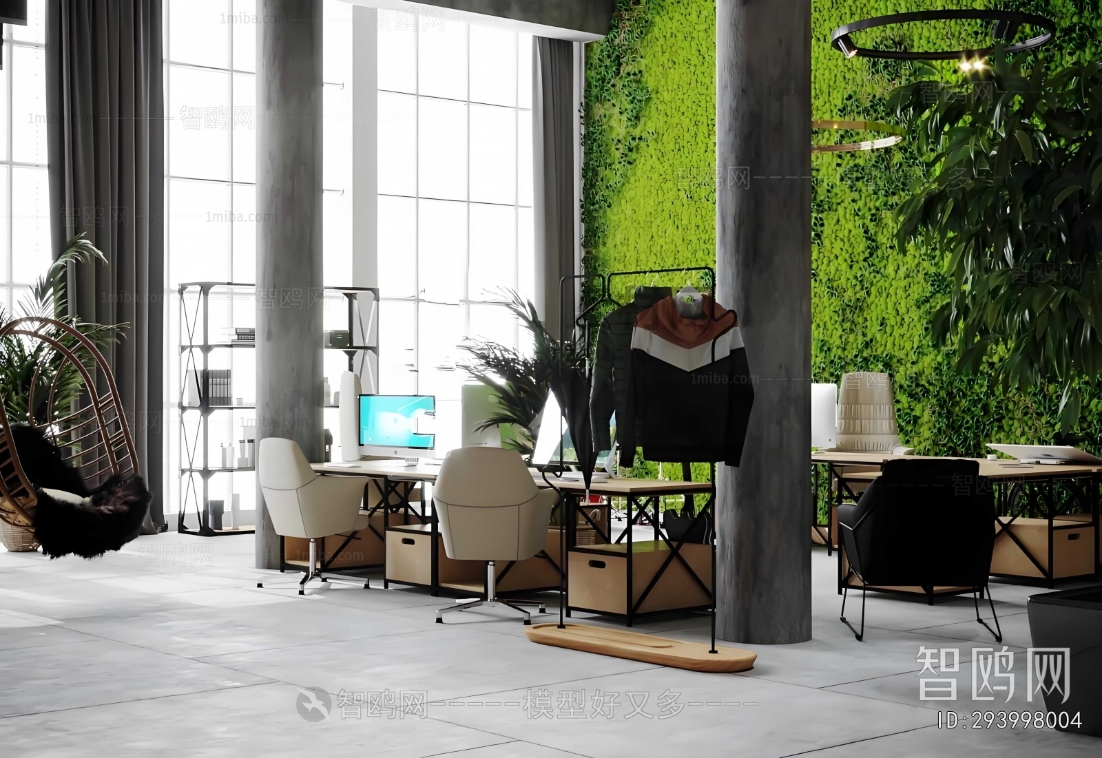 Modern Office Desk And Chair