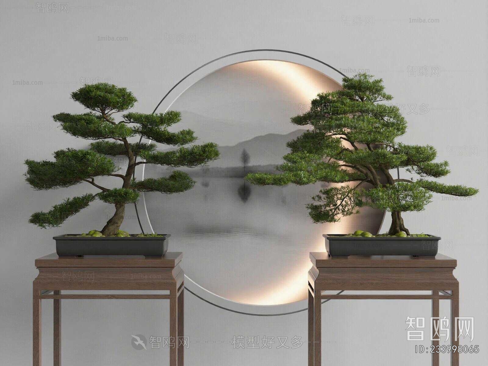 New Chinese Style Bonsai