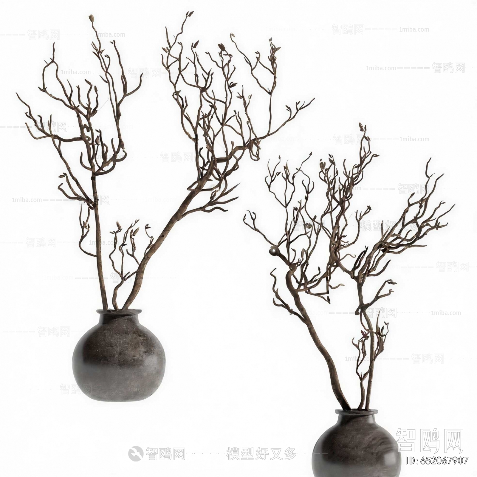 Wabi-sabi Style Dried Branch