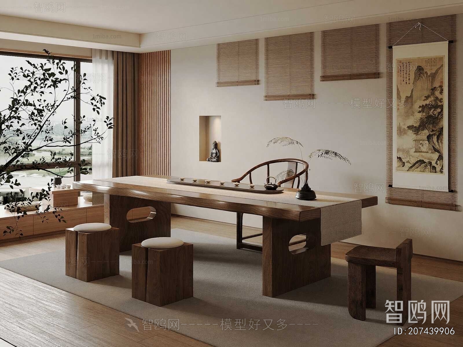 New Chinese Style Tea Tables And Chairs