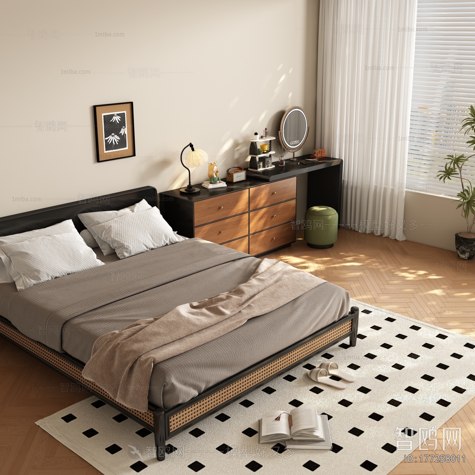 Modern Double Bed