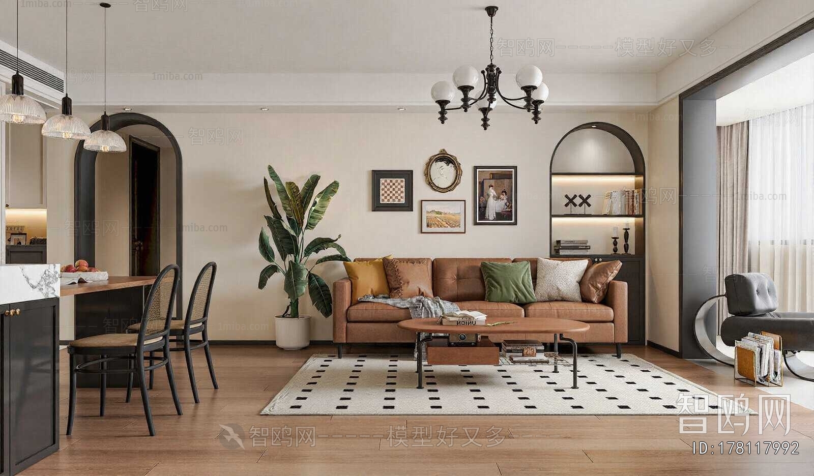 French Style A Living Room