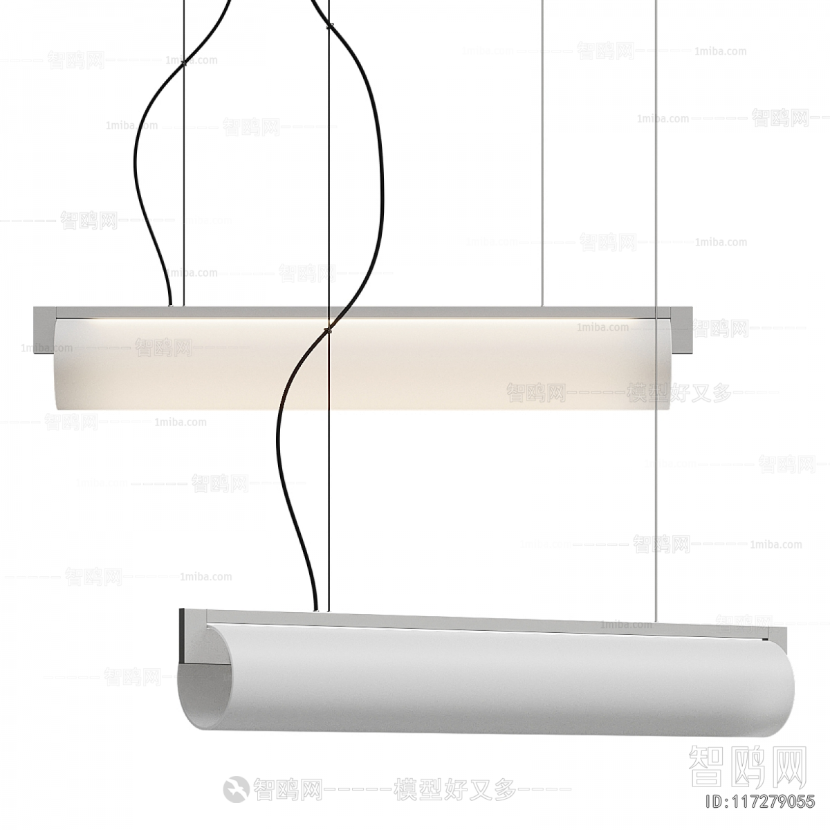 Modern Long Chandelier