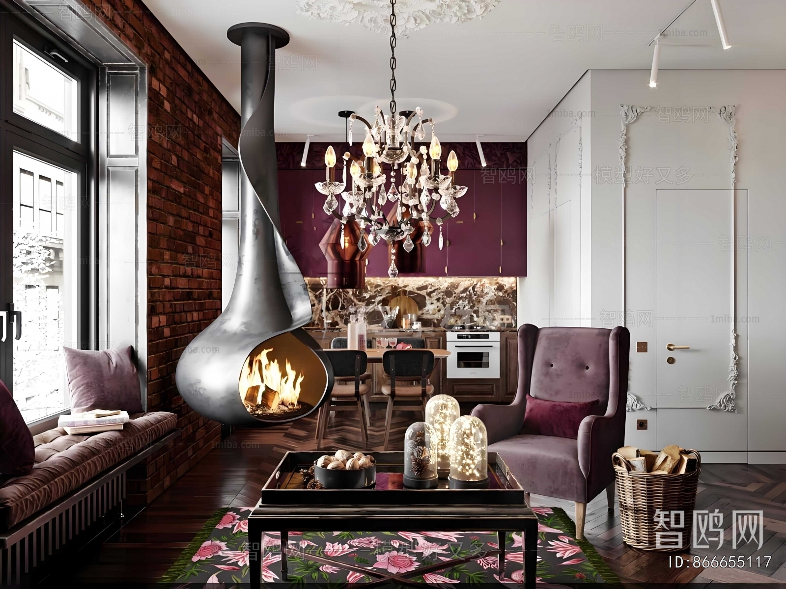 American Style A Living Room